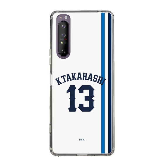 スリムプロテクションケース［ 埼玉西武ライオンズ- #13 TAKAHASHI - ホーム ］