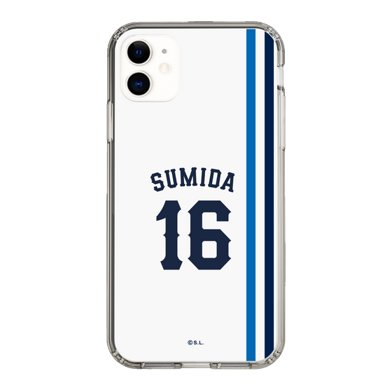 スリムプロテクションケース［ 埼玉西武ライオンズ- #16 SUMIDA - ホーム ］