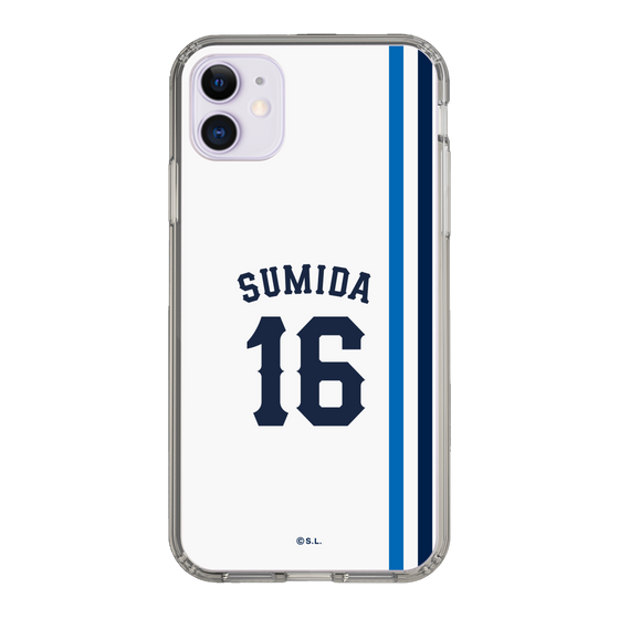 スリムプロテクションケース［ 埼玉西武ライオンズ- #16 SUMIDA - ホーム ］