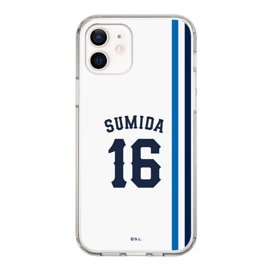 スリムプロテクションケース［ 埼玉西武ライオンズ- #16 SUMIDA - ホーム ］