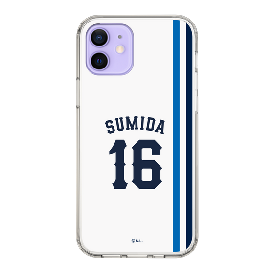 スリムプロテクションケース［ 埼玉西武ライオンズ- #16 SUMIDA - ホーム ］