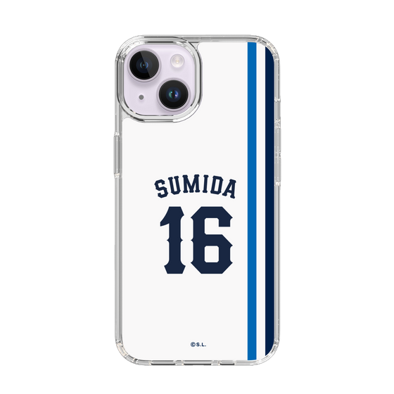 スリムプロテクションケース［ 埼玉西武ライオンズ- #16 SUMIDA - ホーム ］