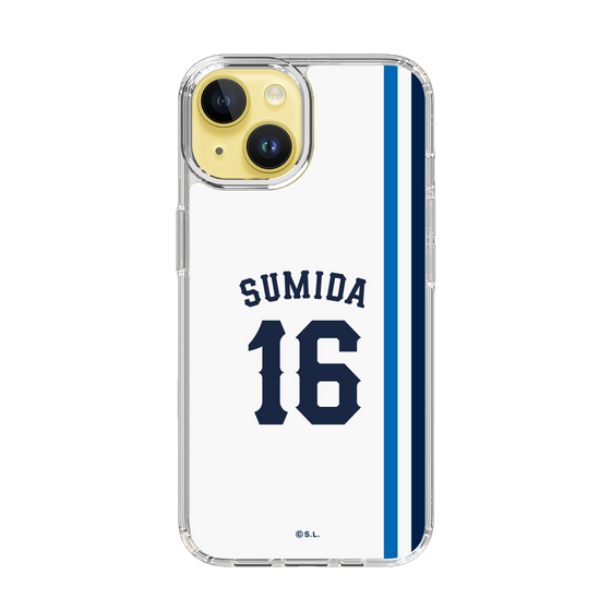 スリムプロテクションケース［ 埼玉西武ライオンズ- #16 SUMIDA - ホーム ］