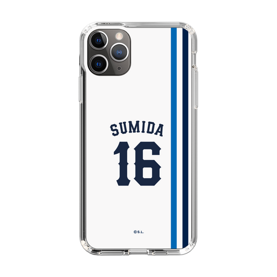 スリムプロテクションケース［ 埼玉西武ライオンズ- #16 SUMIDA - ホーム ］