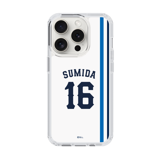 スリムプロテクションケース［ 埼玉西武ライオンズ- #16 SUMIDA - ホーム ］