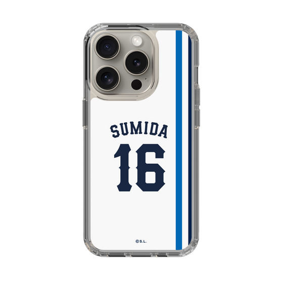 スリムプロテクションケース［ 埼玉西武ライオンズ- #16 SUMIDA - ホーム ］