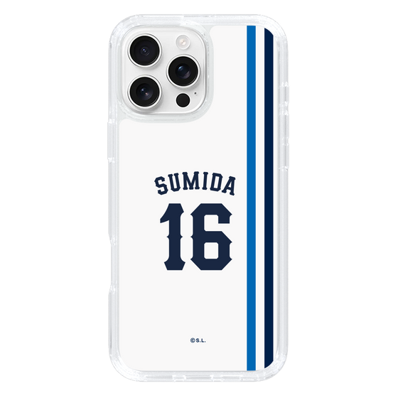 スリムプロテクションケース［ 埼玉西武ライオンズ- #16 SUMIDA - ホーム ］