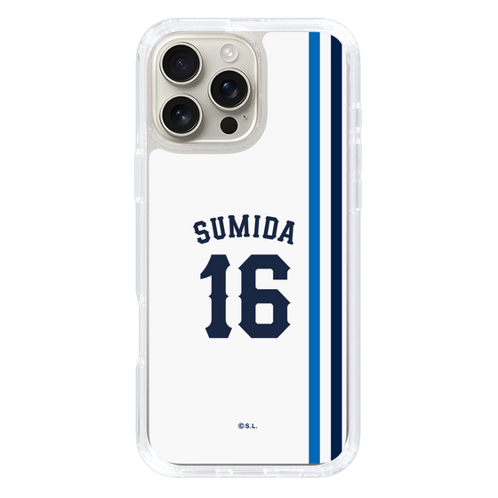 スリムプロテクションケース［ 埼玉西武ライオンズ- #16 SUMIDA - ホーム ］