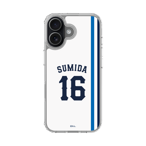 スリムプロテクションケース［ 埼玉西武ライオンズ- #16 SUMIDA - ホーム ］