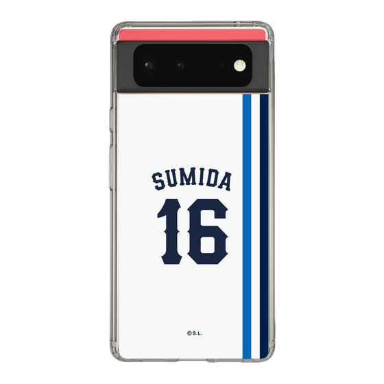 スリムプロテクションケース［ 埼玉西武ライオンズ- #16 SUMIDA - ホーム ］