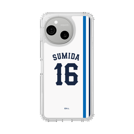 スリムプロテクションケース［ 埼玉西武ライオンズ- #16 SUMIDA - ホーム ］