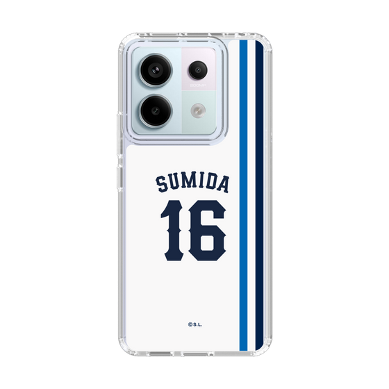 スリムプロテクションケース［ 埼玉西武ライオンズ- #16 SUMIDA - ホーム ］