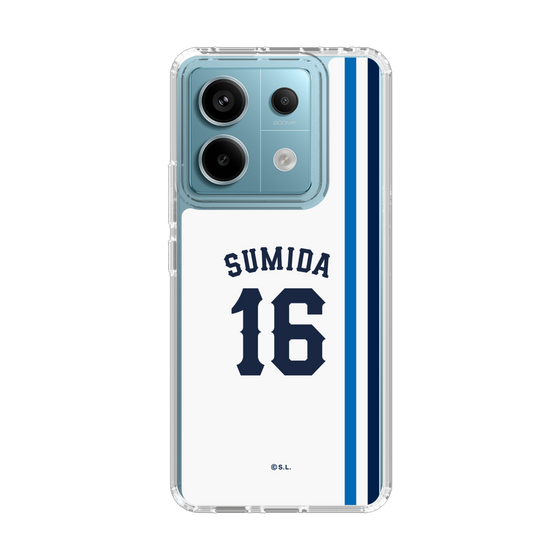 スリムプロテクションケース［ 埼玉西武ライオンズ- #16 SUMIDA - ホーム ］