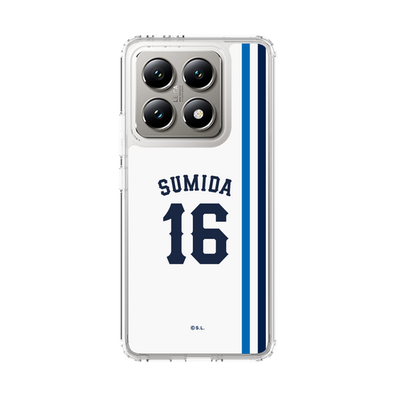 スリムプロテクションケース［ 埼玉西武ライオンズ- #16 SUMIDA - ホーム ］