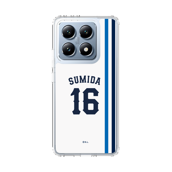 スリムプロテクションケース［ 埼玉西武ライオンズ- #16 SUMIDA - ホーム ］