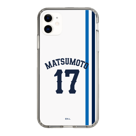 スリムプロテクションケース［ 埼玉西武ライオンズ- #17 MATSUMOTO - ホーム ］