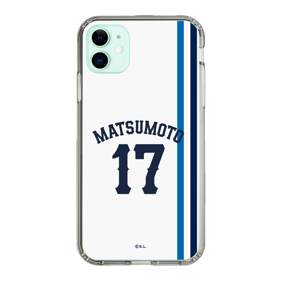 スリムプロテクションケース［ 埼玉西武ライオンズ- #17 MATSUMOTO - ホーム ］