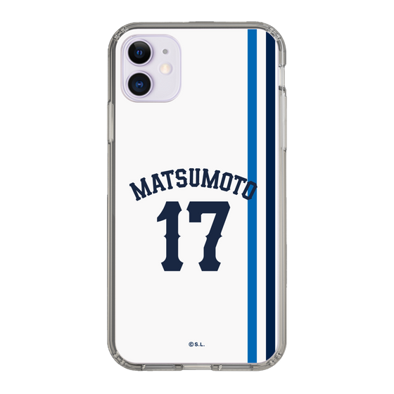 スリムプロテクションケース［ 埼玉西武ライオンズ- #17 MATSUMOTO - ホーム ］