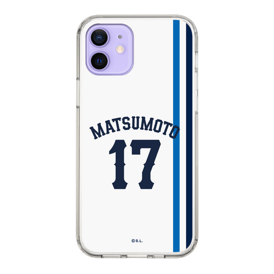 スリムプロテクションケース［ 埼玉西武ライオンズ- #17 MATSUMOTO - ホーム ］