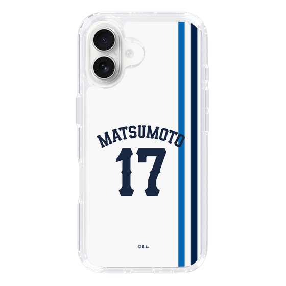 スリムプロテクションケース［ 埼玉西武ライオンズ- #17 MATSUMOTO - ホーム ］