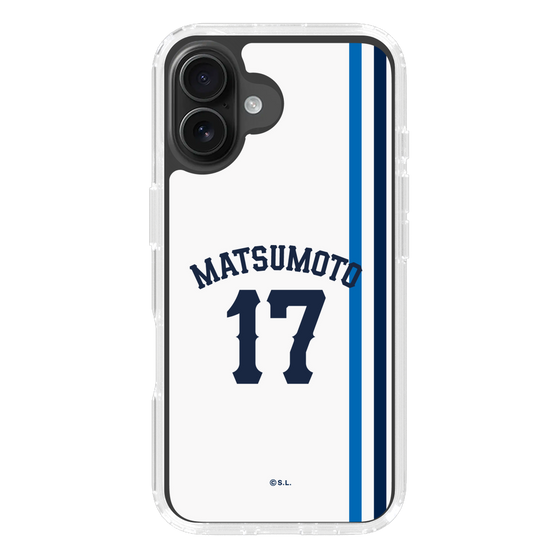 スリムプロテクションケース［ 埼玉西武ライオンズ- #17 MATSUMOTO - ホーム ］