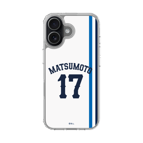 スリムプロテクションケース［ 埼玉西武ライオンズ- #17 MATSUMOTO - ホーム ］
