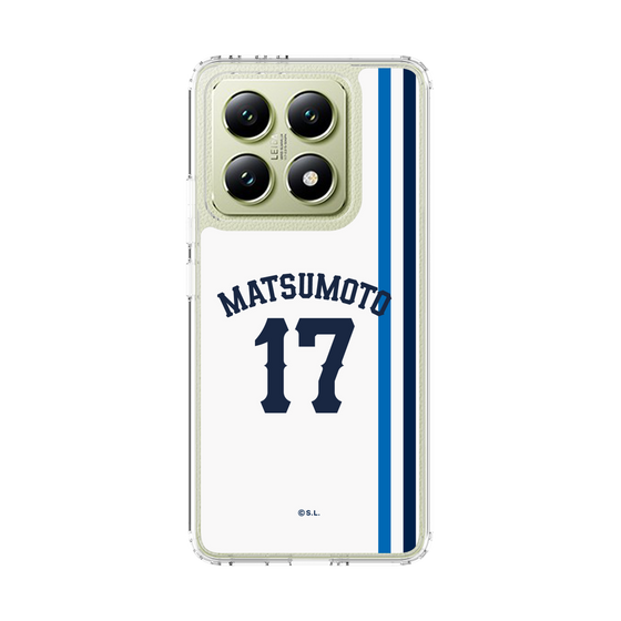 スリムプロテクションケース［ 埼玉西武ライオンズ- #17 MATSUMOTO - ホーム ］