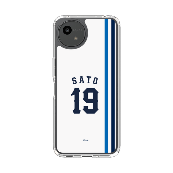 スリムプロテクションケース［ 埼玉西武ライオンズ- #19 SATO - ホーム ］