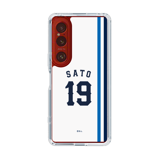 スリムプロテクションケース［ 埼玉西武ライオンズ- #19 SATO - ホーム ］