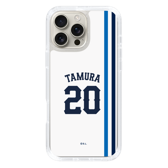 スリムプロテクションケース［ 埼玉西武ライオンズ- #20 TAMURA - ホーム ］