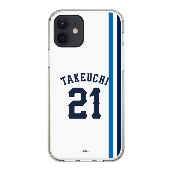 スリムプロテクションケース［ 埼玉西武ライオンズ- #21 TAKEUCHI - ホーム ］