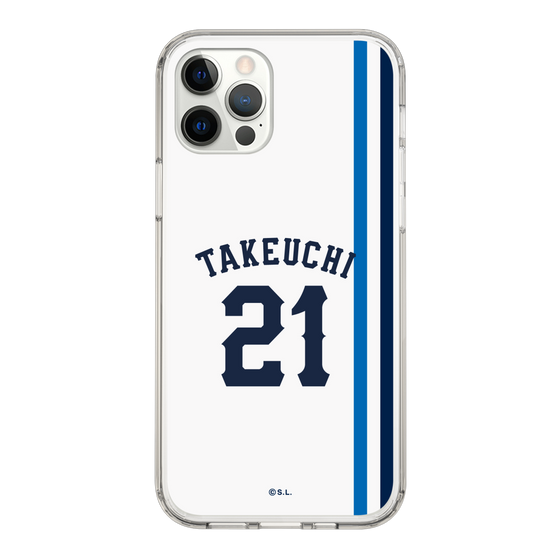 スリムプロテクションケース［ 埼玉西武ライオンズ- #21 TAKEUCHI - ホーム ］