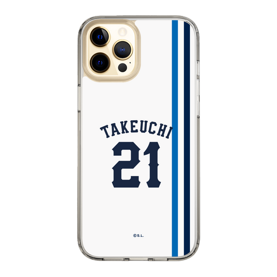 スリムプロテクションケース［ 埼玉西武ライオンズ- #21 TAKEUCHI - ホーム ］