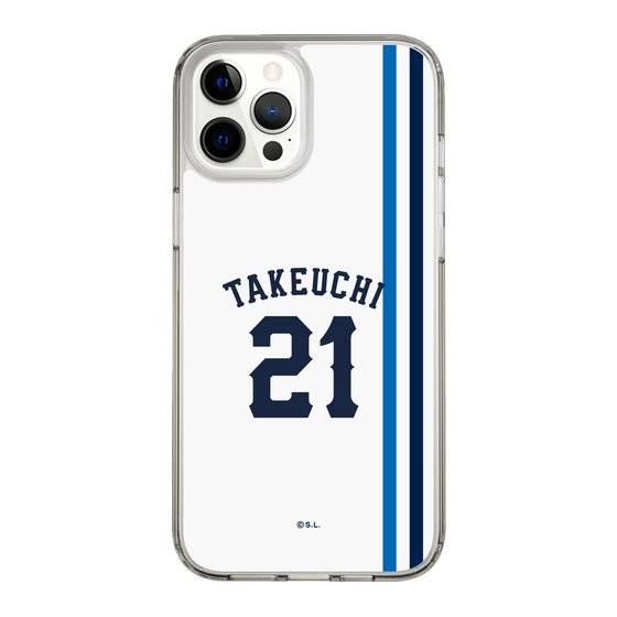 スリムプロテクションケース［ 埼玉西武ライオンズ- #21 TAKEUCHI - ホーム ］