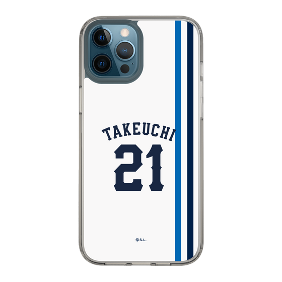 スリムプロテクションケース［ 埼玉西武ライオンズ- #21 TAKEUCHI - ホーム ］
