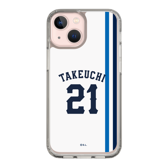 スリムプロテクションケース［ 埼玉西武ライオンズ- #21 TAKEUCHI - ホーム ］