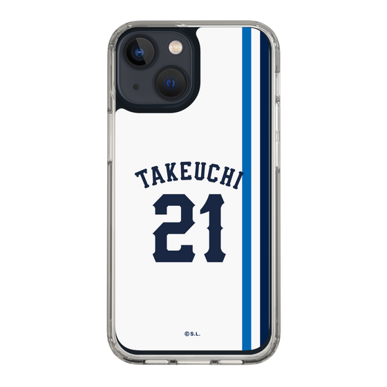 スリムプロテクションケース［ 埼玉西武ライオンズ- #21 TAKEUCHI - ホーム ］