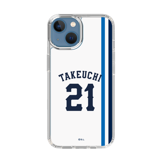 スリムプロテクションケース［ 埼玉西武ライオンズ- #21 TAKEUCHI - ホーム ］