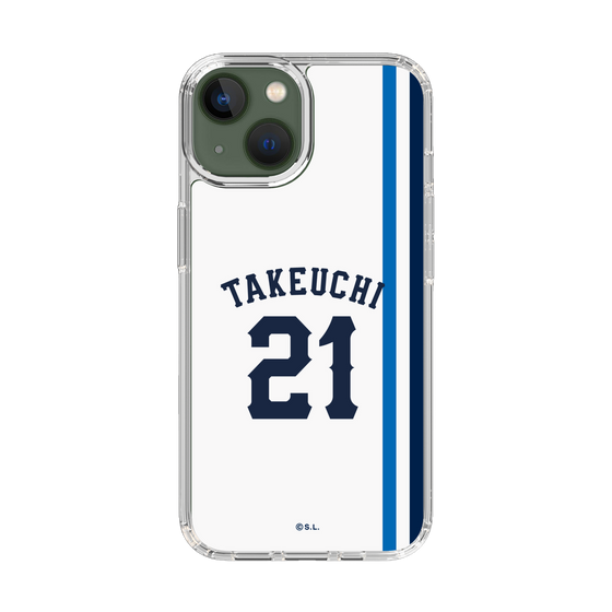 スリムプロテクションケース［ 埼玉西武ライオンズ- #21 TAKEUCHI - ホーム ］