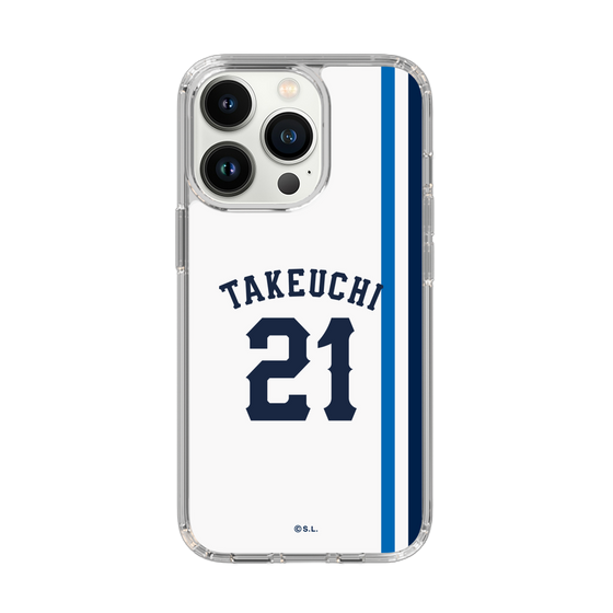 スリムプロテクションケース［ 埼玉西武ライオンズ- #21 TAKEUCHI - ホーム ］
