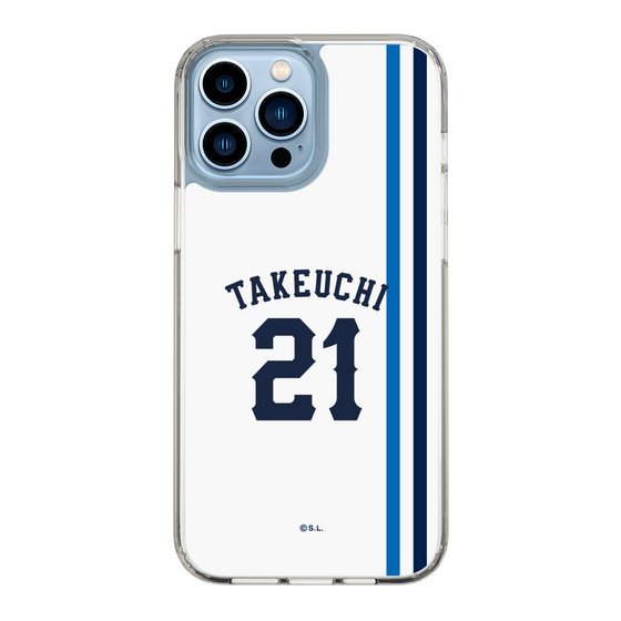 スリムプロテクションケース［ 埼玉西武ライオンズ- #21 TAKEUCHI - ホーム ］