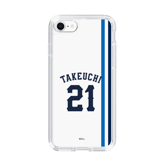 スリムプロテクションケース［ 埼玉西武ライオンズ- #21 TAKEUCHI - ホーム ］