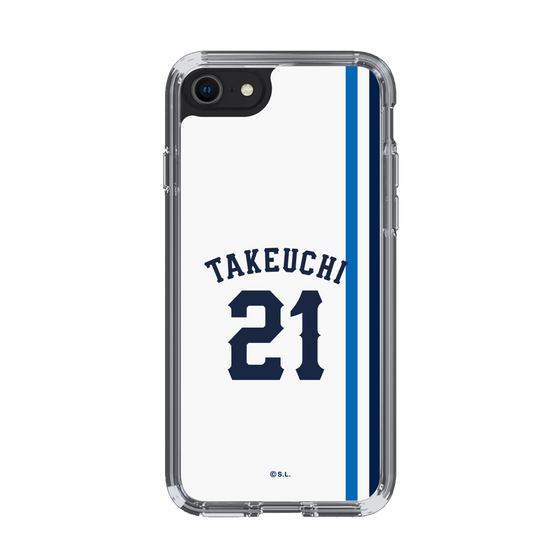 スリムプロテクションケース［ 埼玉西武ライオンズ- #21 TAKEUCHI - ホーム ］