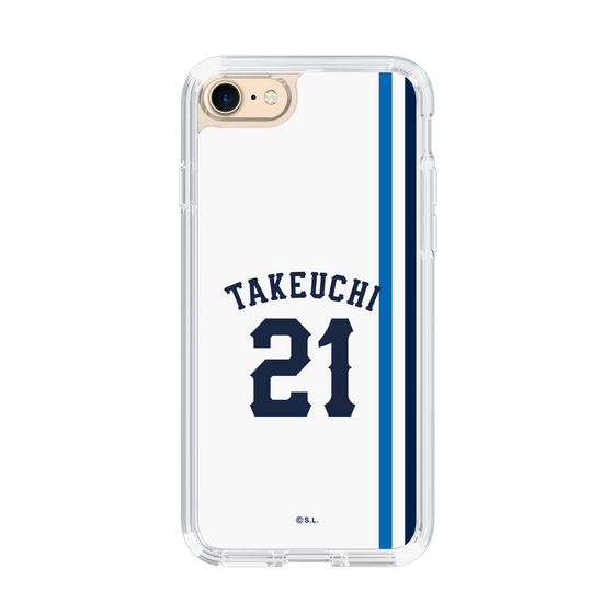 スリムプロテクションケース［ 埼玉西武ライオンズ- #21 TAKEUCHI - ホーム ］
