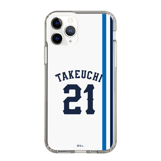 スリムプロテクションケース［ 埼玉西武ライオンズ- #21 TAKEUCHI - ホーム ］