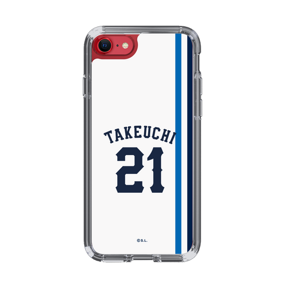 スリムプロテクションケース［ 埼玉西武ライオンズ- #21 TAKEUCHI - ホーム ］