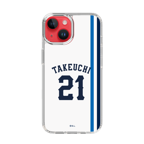 スリムプロテクションケース［ 埼玉西武ライオンズ- #21 TAKEUCHI - ホーム ］