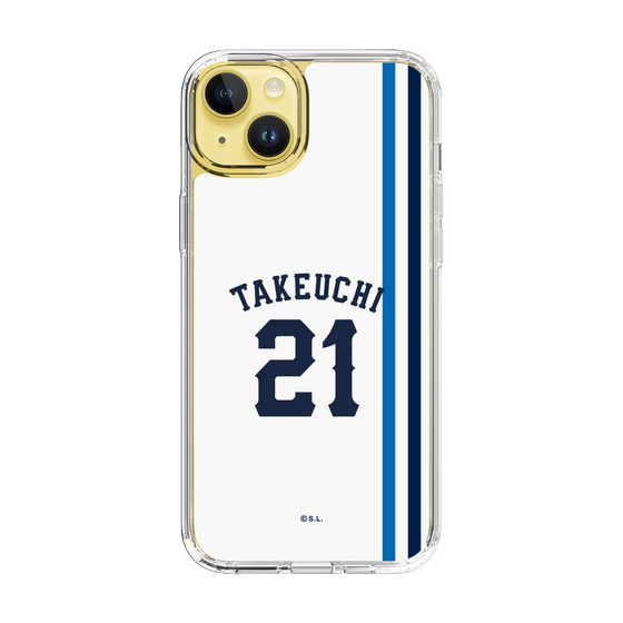 スリムプロテクションケース［ 埼玉西武ライオンズ- #21 TAKEUCHI - ホーム ］