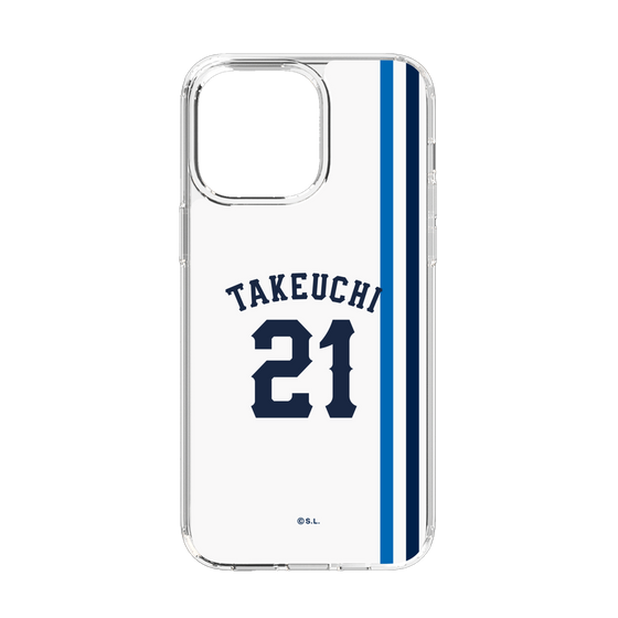 スリムプロテクションケース［ 埼玉西武ライオンズ- #21 TAKEUCHI - ホーム ］