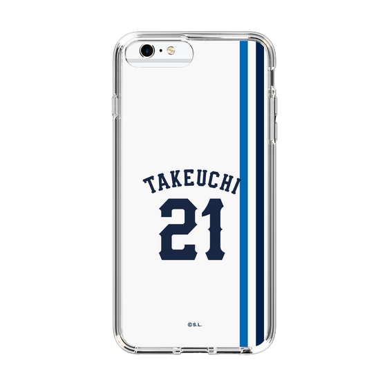 スリムプロテクションケース［ 埼玉西武ライオンズ- #21 TAKEUCHI - ホーム ］